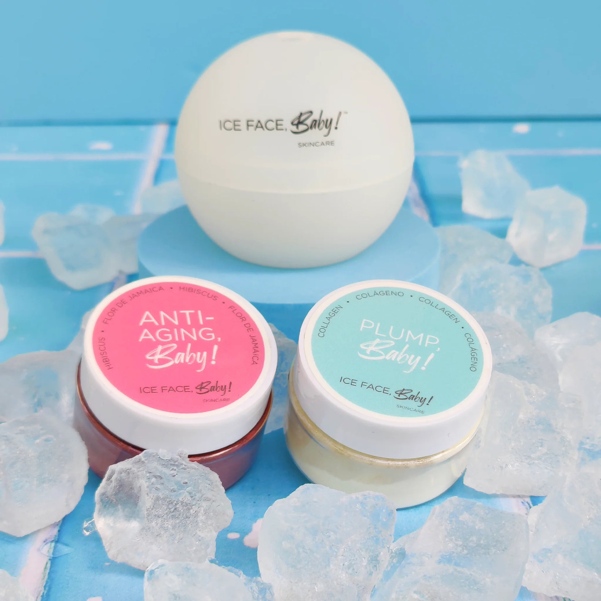 Anti-Aging Kit! - Firm & Lift Ice Facial Kit for Fine Lines, Firmness & Aging Skin