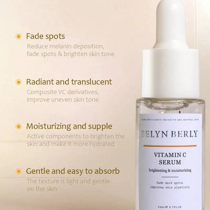 Face Serum 5Pcs/Lot Moisturizing Hyaluronic Acid Vitamain C Six Peptides Q10 EGF Facial Serum Skin Care