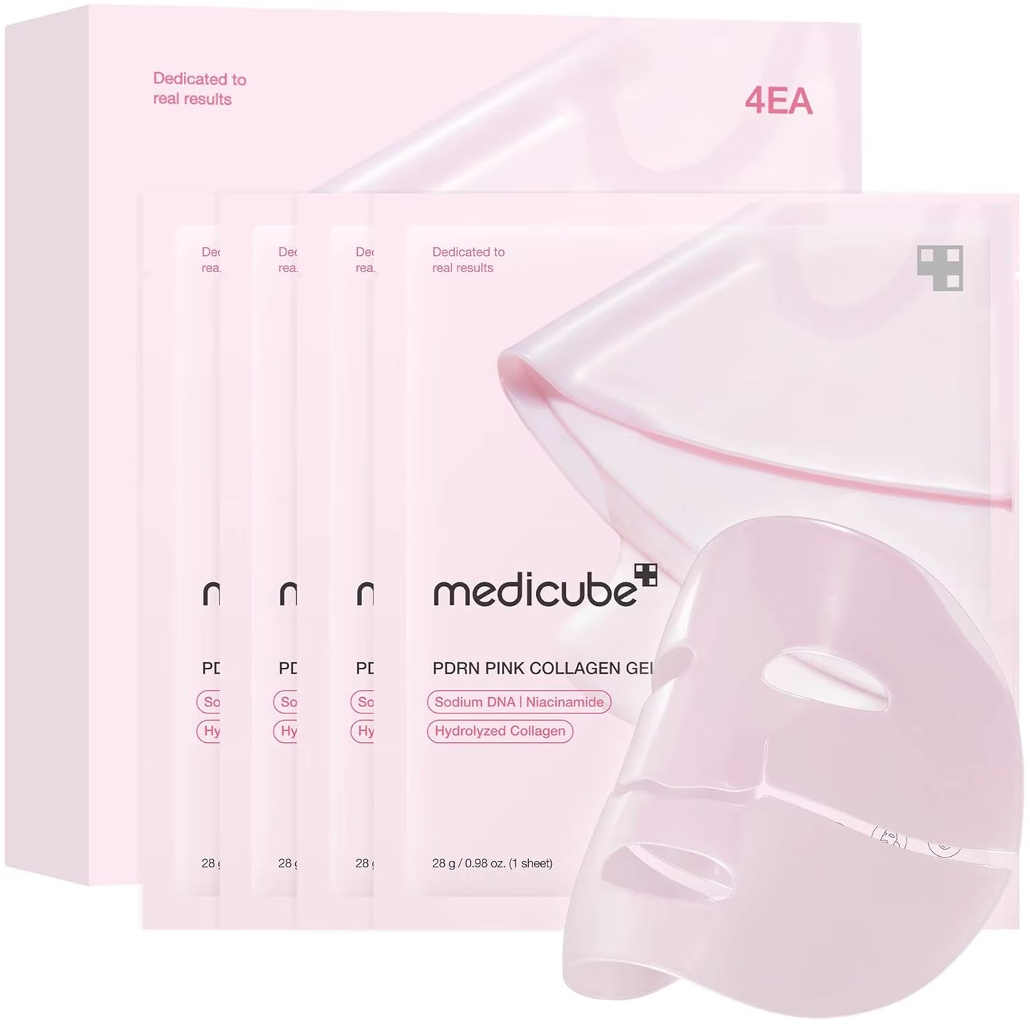 Medicube Salmon Pink Collagen Jelly Gel Mask Overnight Face Mask for Glass Glow Skin- Elasticity Korean Skincare Facial Mask