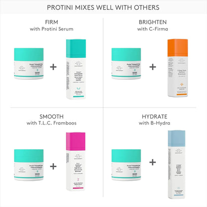 Drunk Elephant Protini Polypeptide Cream 50Ml – Peptide Moisturizer for Hydration, Firmness & Texture (All Skin Types)