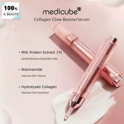Collagen Glow Booster Serum 15Ml,Fast-Absorbing,Hydrating Feel,Provides Skin Moisture,Korean Skincare,Korean Makeup