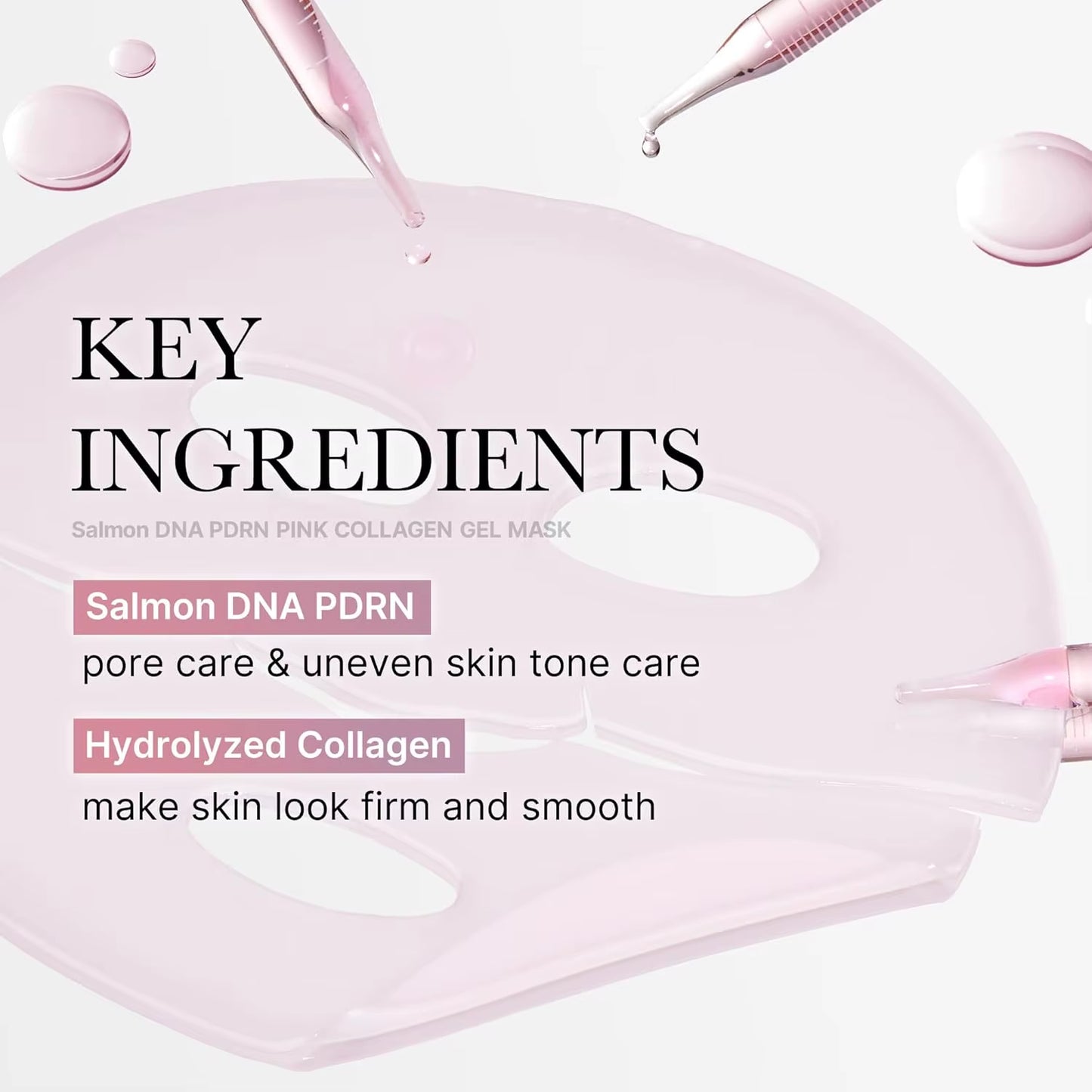 Medicube Salmon Pink Collagen Jelly Gel Mask Overnight Face Mask for Glass Glow Skin- Elasticity Korean Skincare Facial Mask